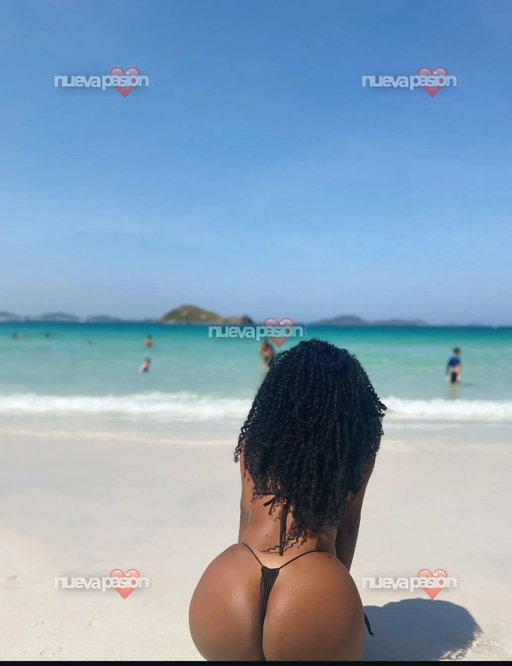 Escort mulata curvy en Marbella