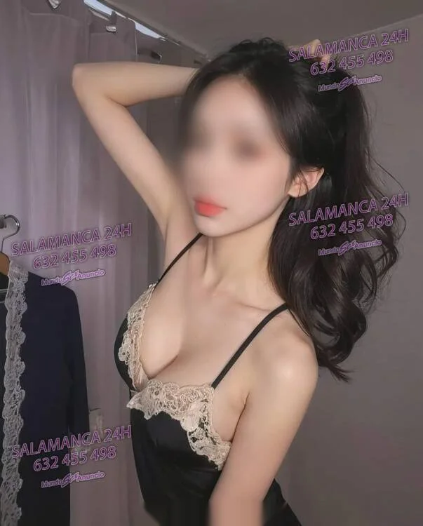 Escort asiática curvy en Salamanca