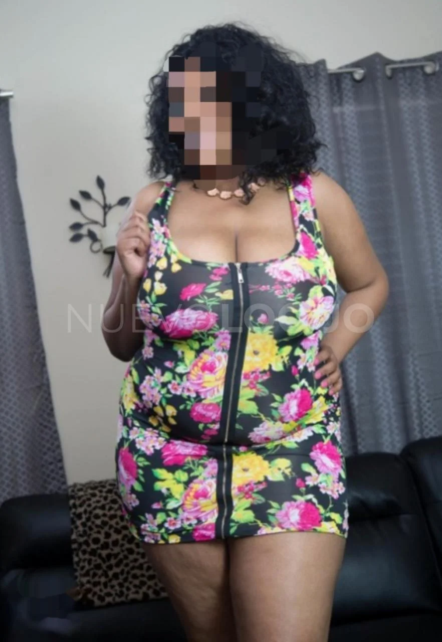 Escort mulata curvy en Barcelona