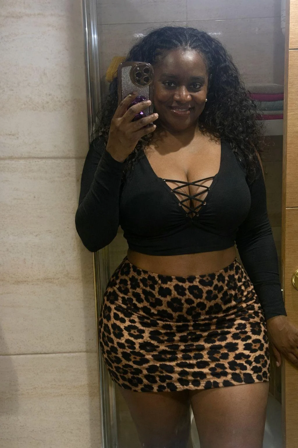 Escort mulata curvy en Gijón