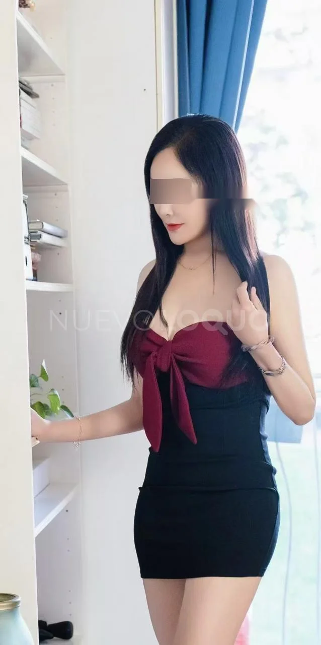 Escort asiática curvy en Madrid