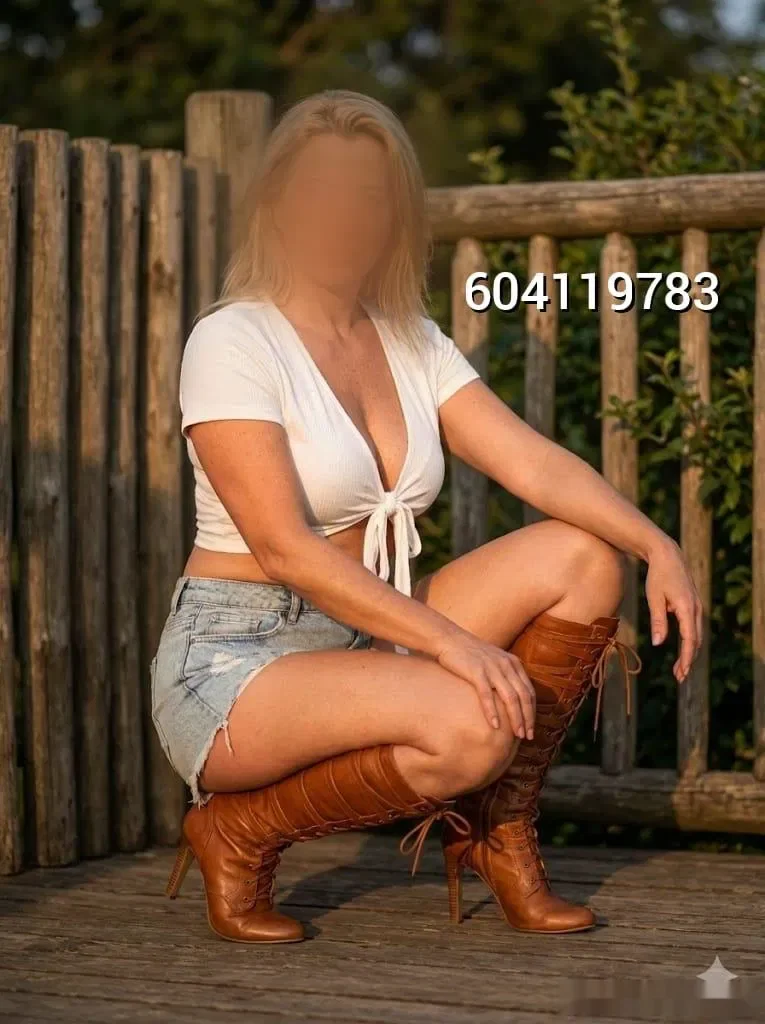 Escort blanca curvy en Bilbao