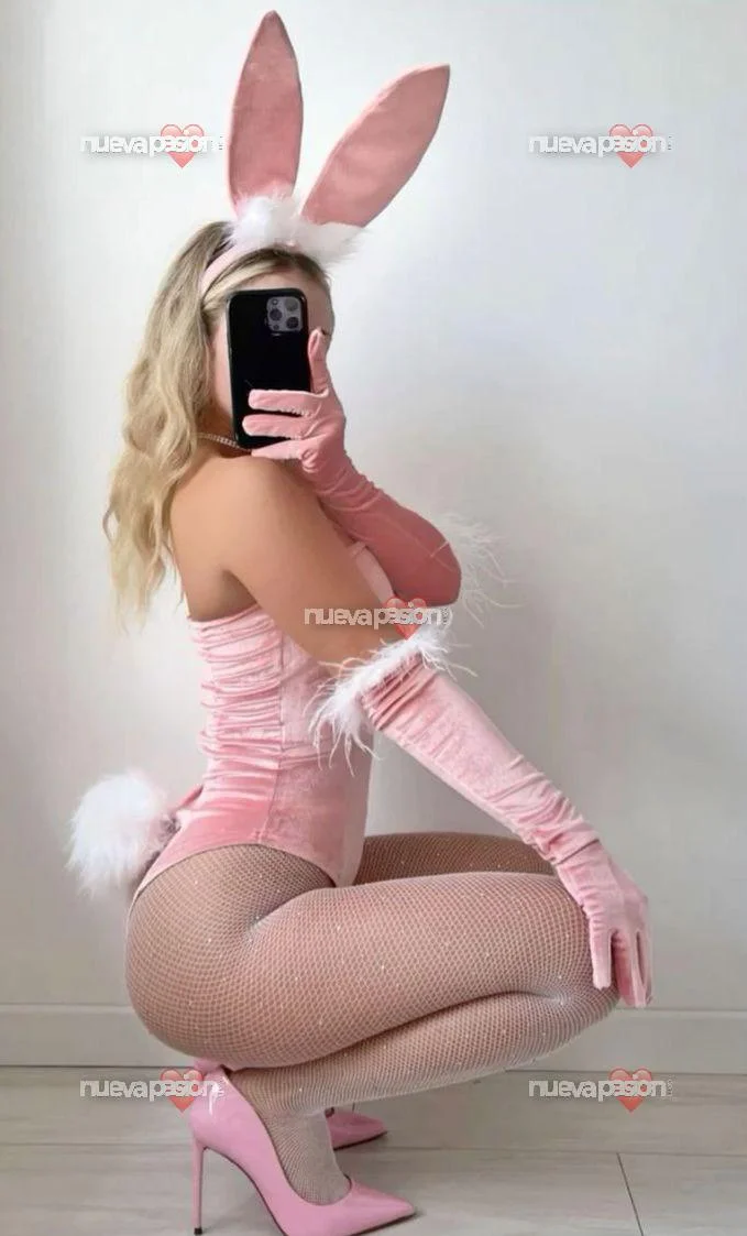 Escort blanca curvy en Valencia