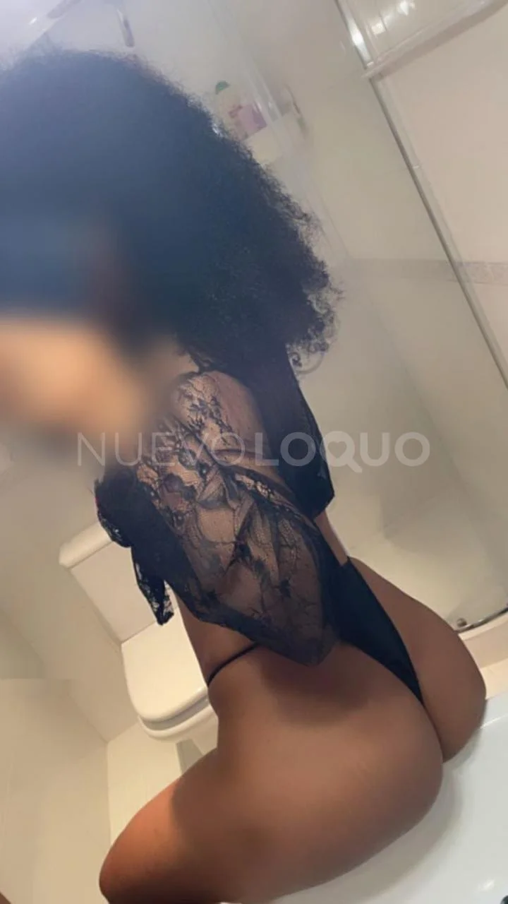 Escort mulata curvy en Barcelona