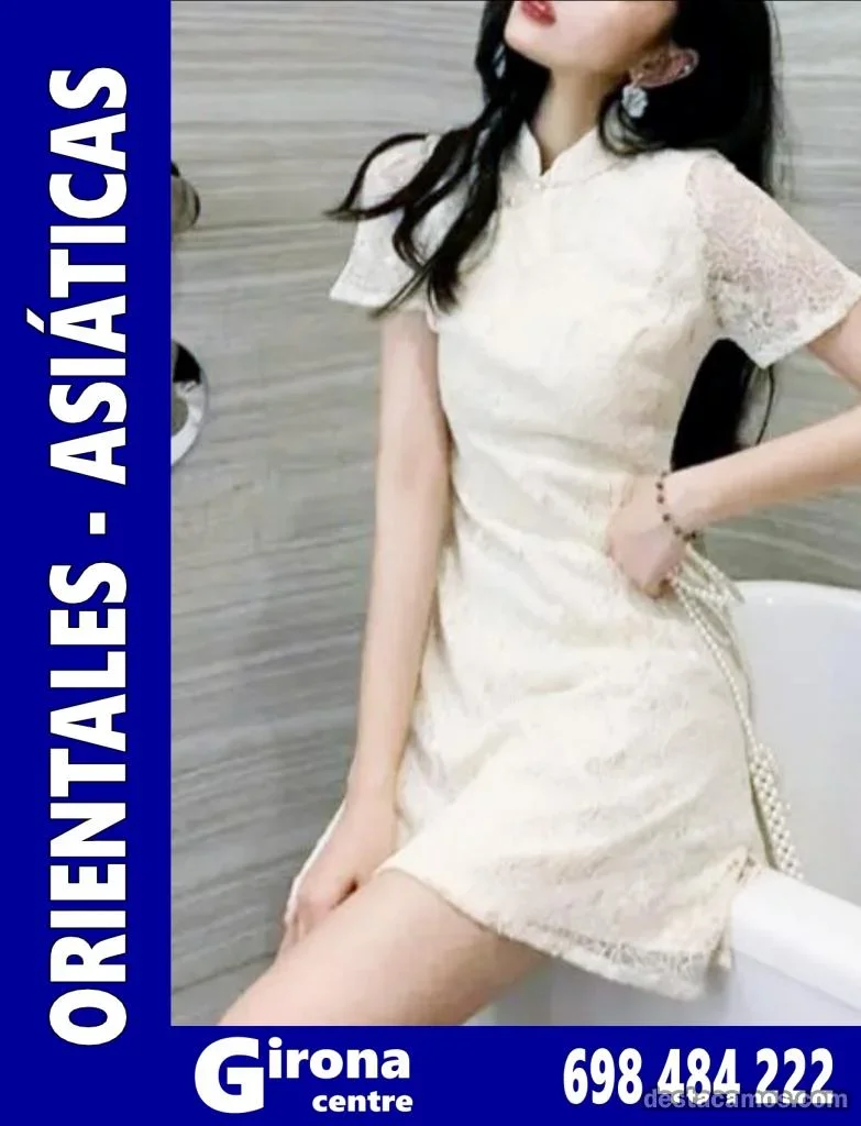 Escort asiática delgada en Gerona