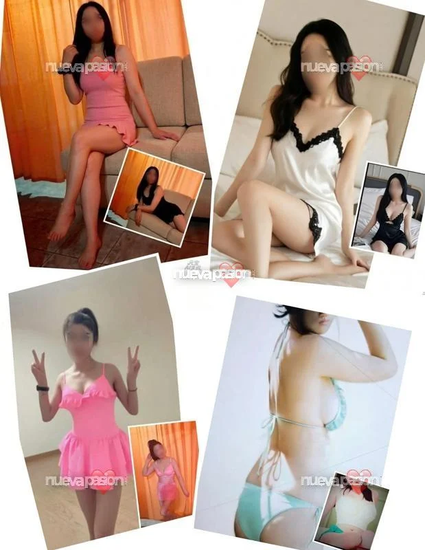 Escort asiática curvy en Madrid