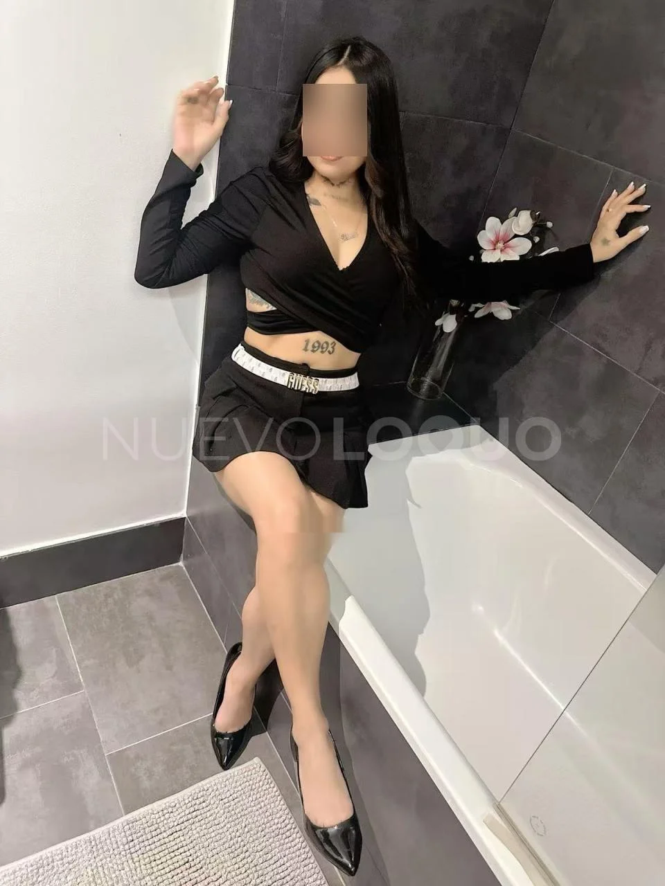 Escort asiática curvy en Barcelona