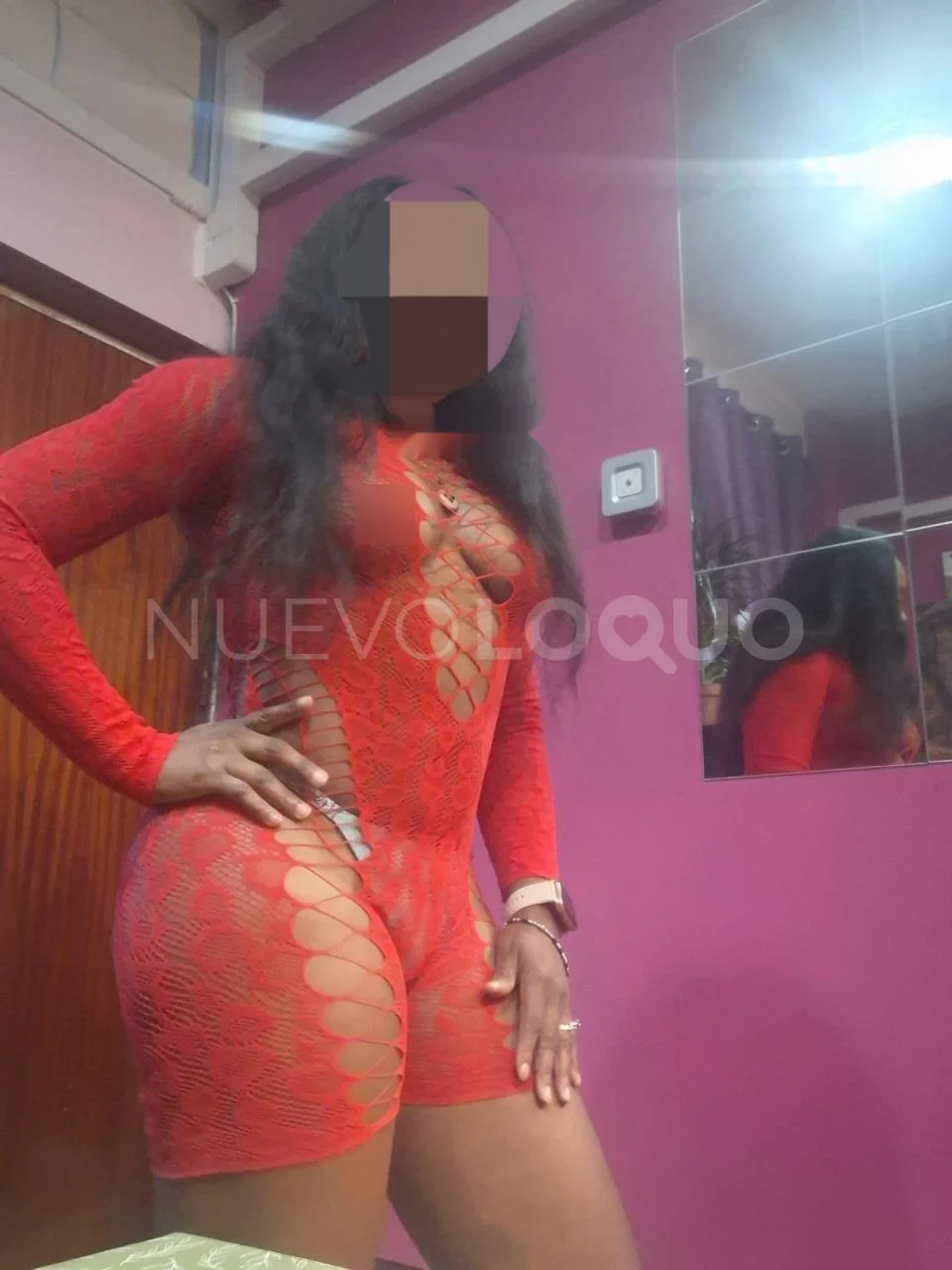 Escort mulata curvy en Madrid