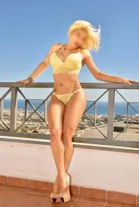 Escort blanca fitness en León