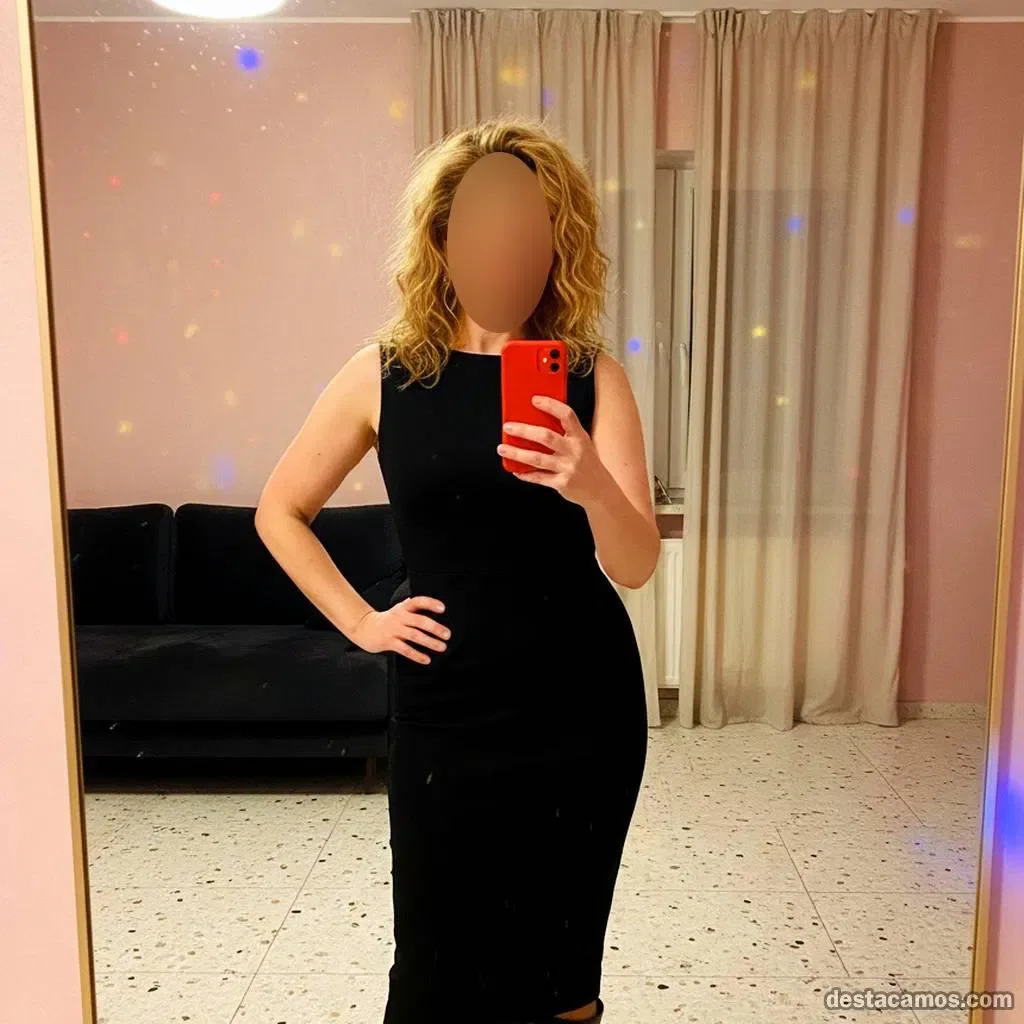 Escort blanca curvy en Castellón de la Plana
