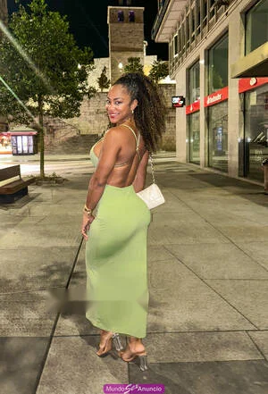Escort mulata curvy en Barcelona