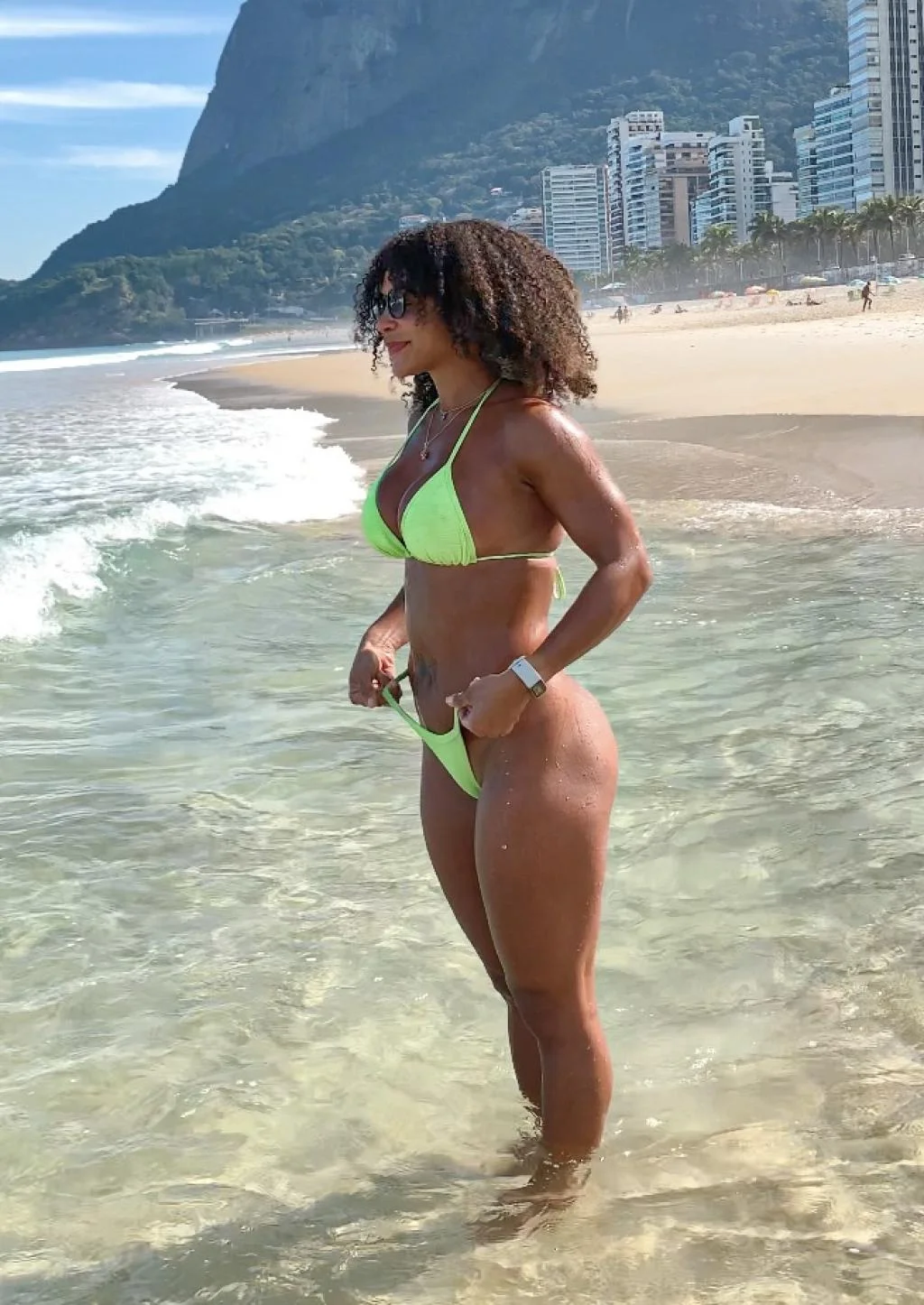 Escort mulata fitness en Barcelona