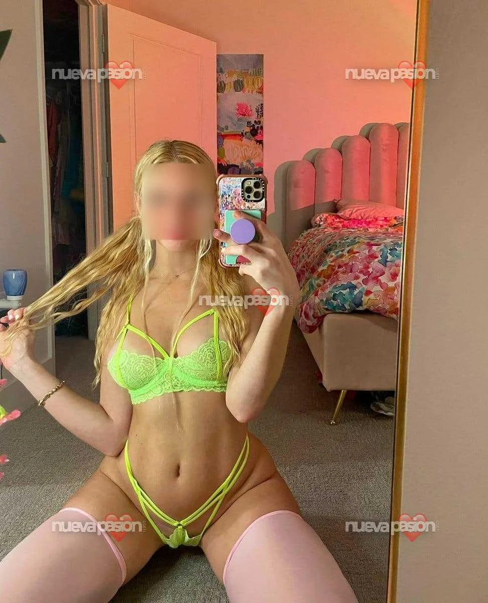 Escort blanca fitness en Palamós