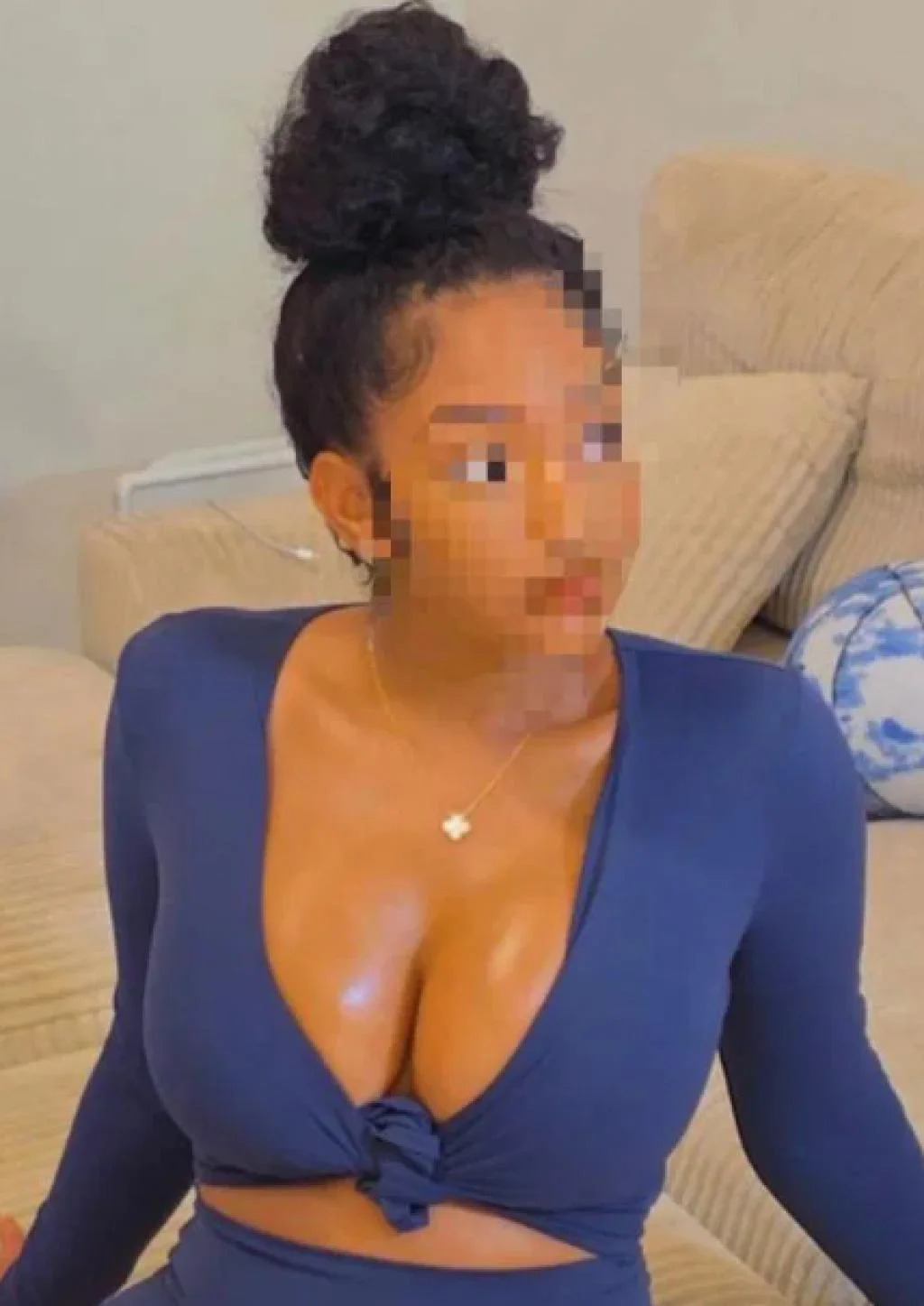 Escort mulata curvy en Valladolid