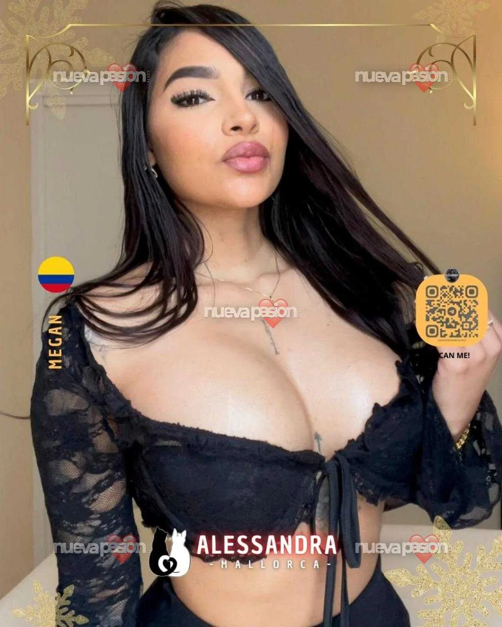 Escort latina curvy en Palma de Mallorca