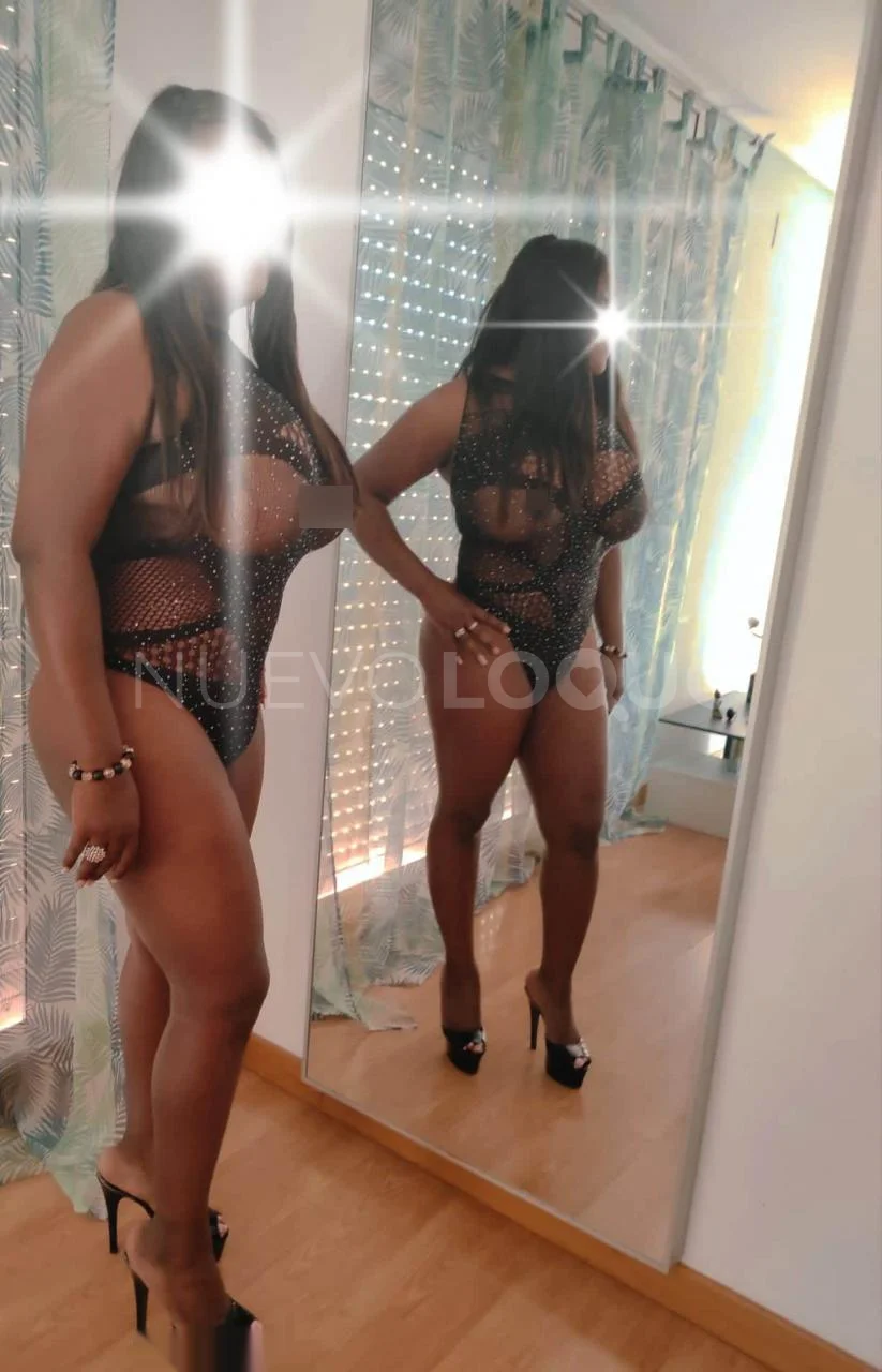 Escort mulata curvy en Tarragona