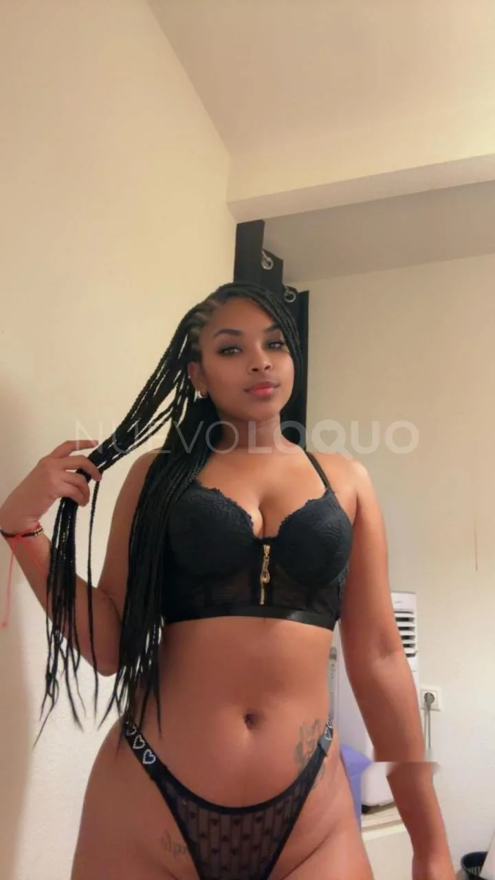 Escort mulata curvy en Barcelona