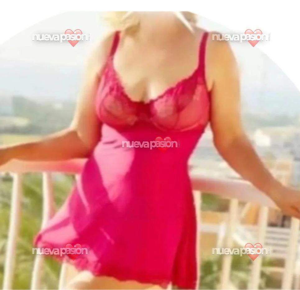 Escort blanca curvy en Madrid