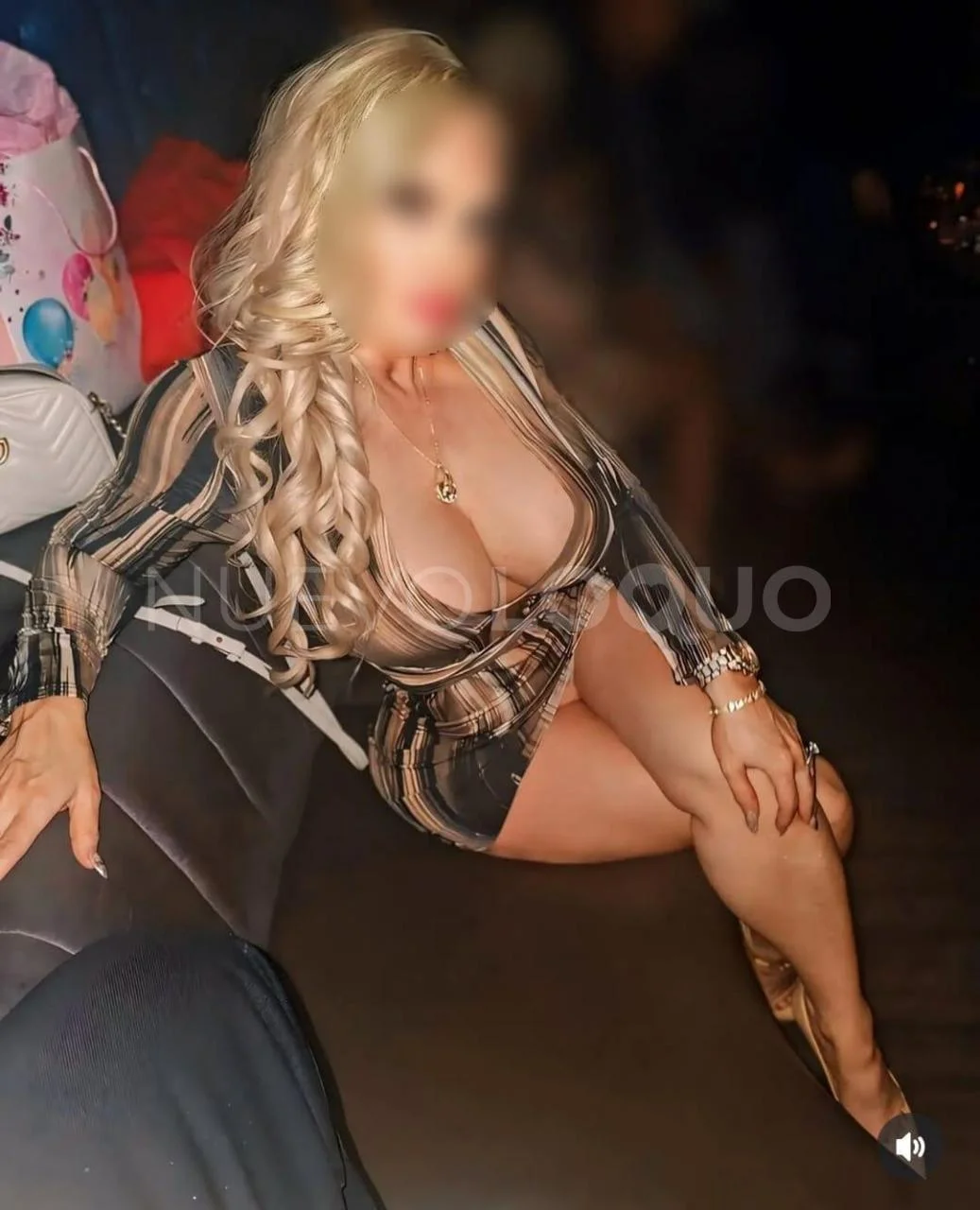 Escort blanca curvy en Barcelona